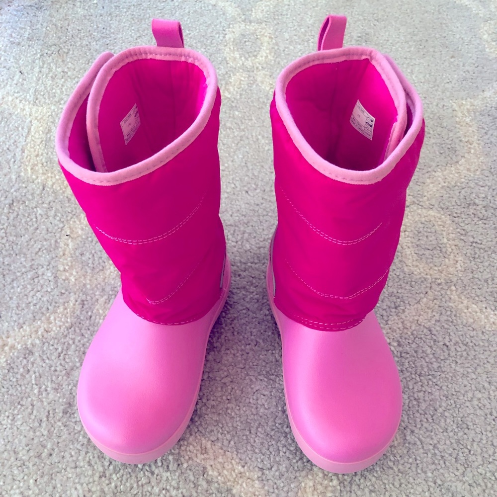Crocs Child LodgePoint Snow Boot size: 10